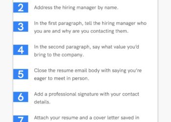Comment envoyer un CV par e-mail étape par étape