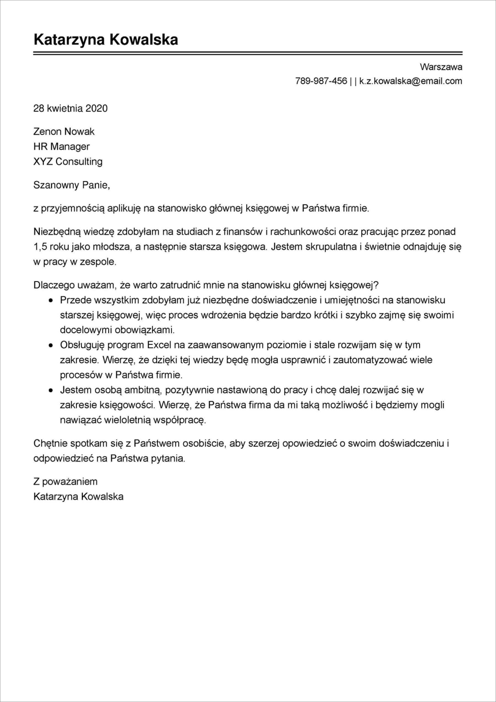 exemple de lettre de motivation pdf