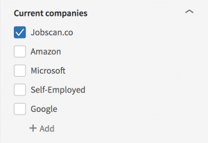 Adresser une lettre de motivation : utilisez les filtres LinkedIn pour trouver le nom du responsable du recrutement