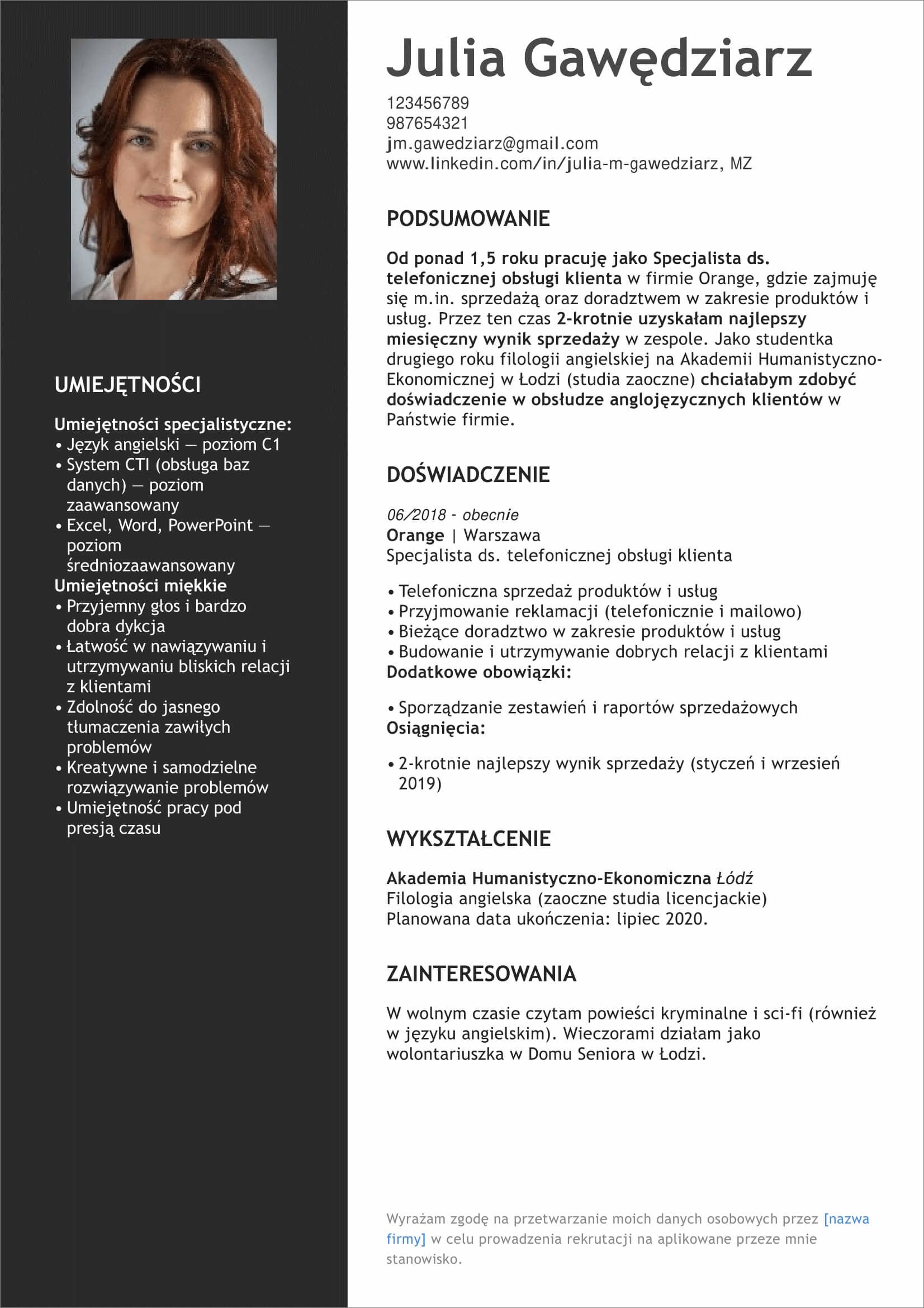 à quoi devrait ressembler un CV