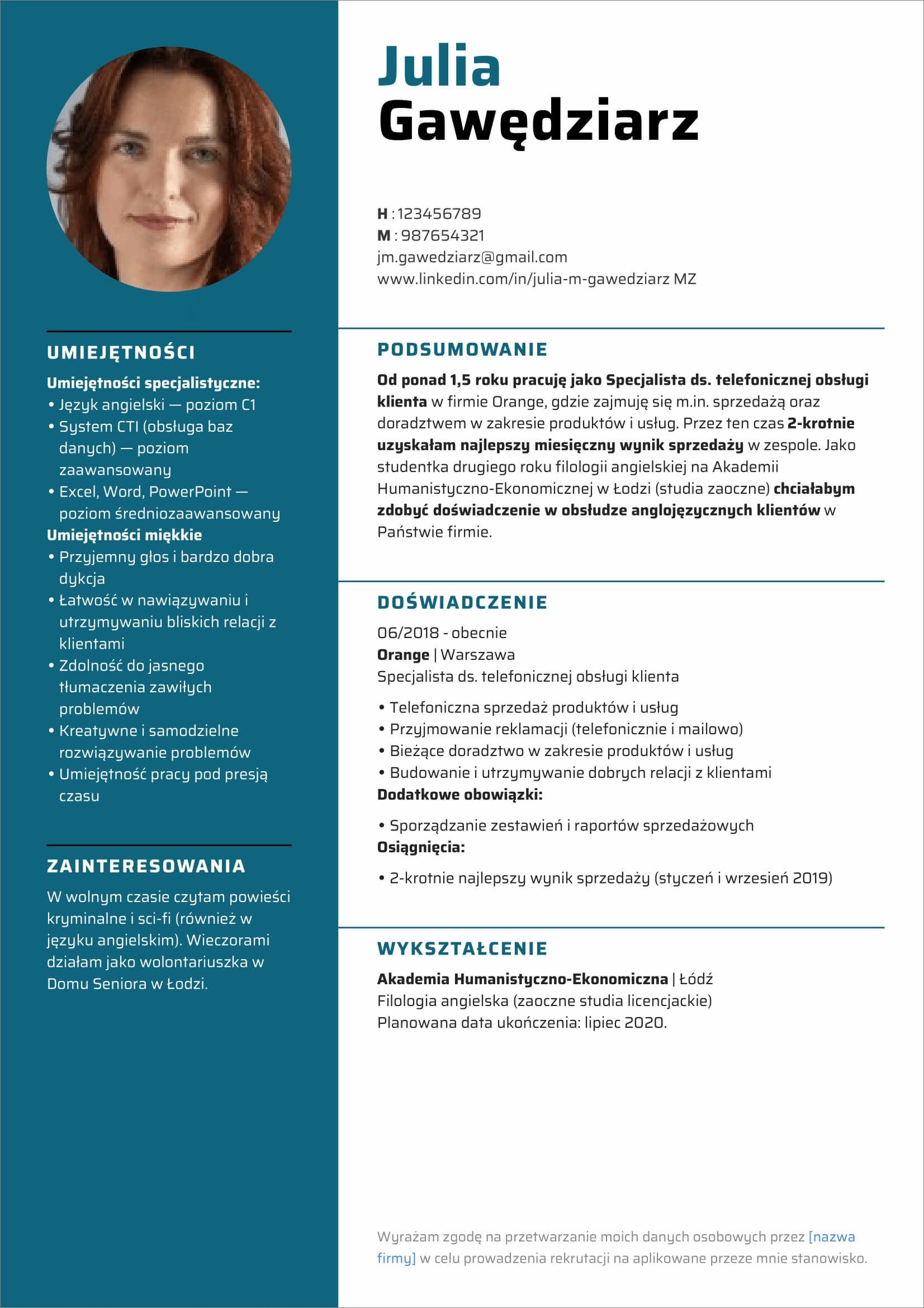 à quoi devrait ressembler un CV