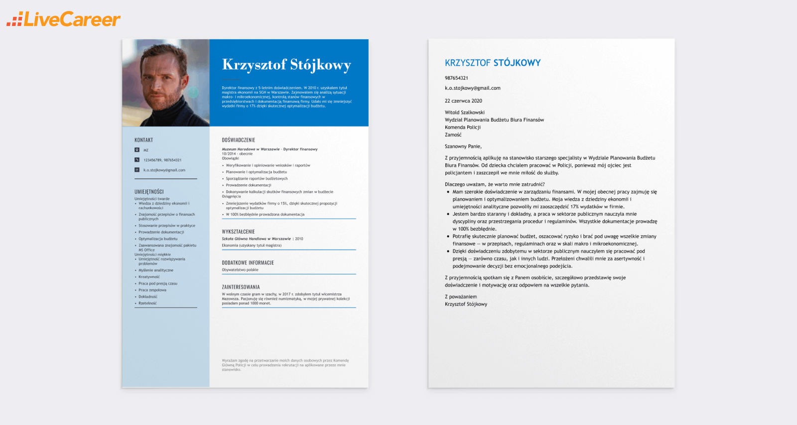 lettre de motivation CV