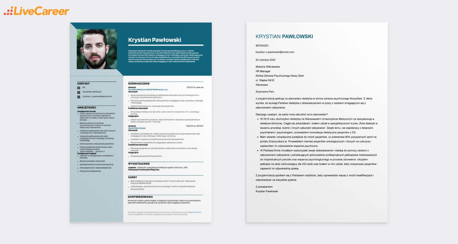 lettre de motivation CV