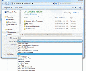 Comment enregistrer un CV au format PDF dans Word 2010