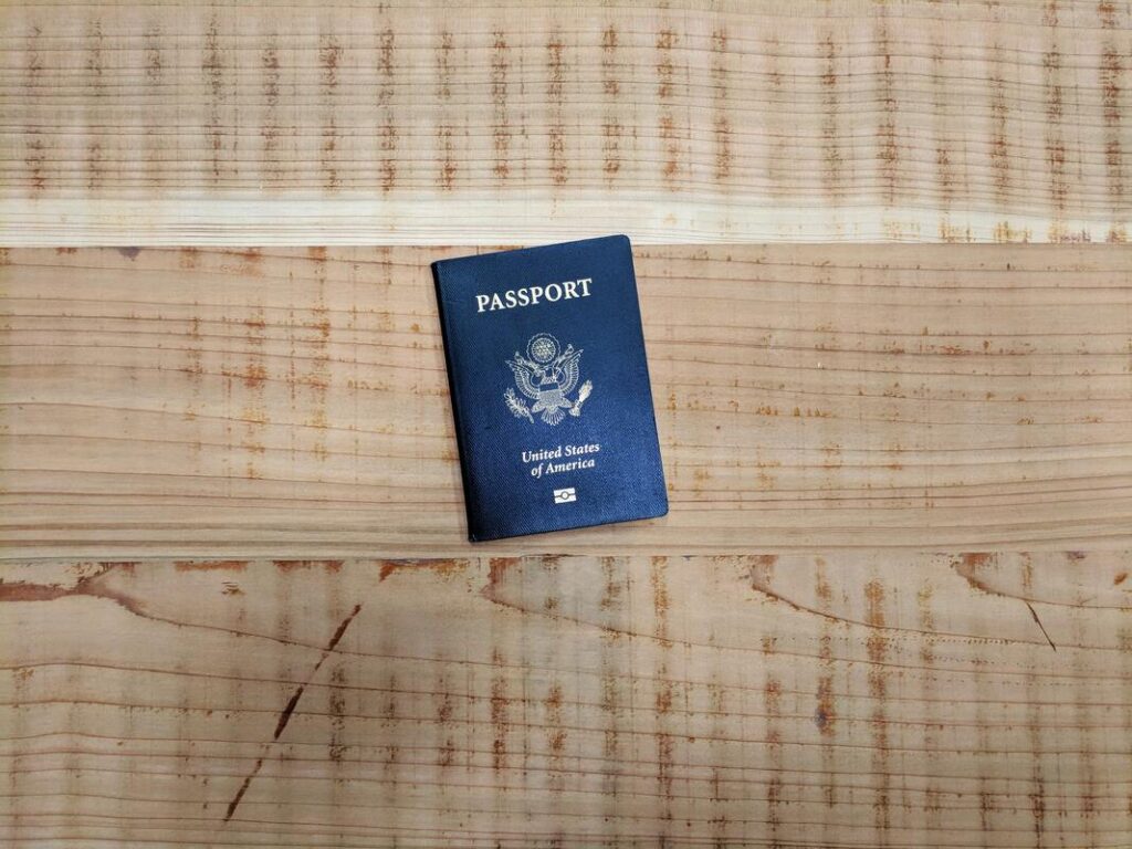 Lettres d'accompagnement pour les visas |  Exemple de passeport américain de citoyens américains