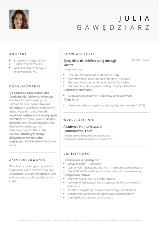 modèle de cv word doc