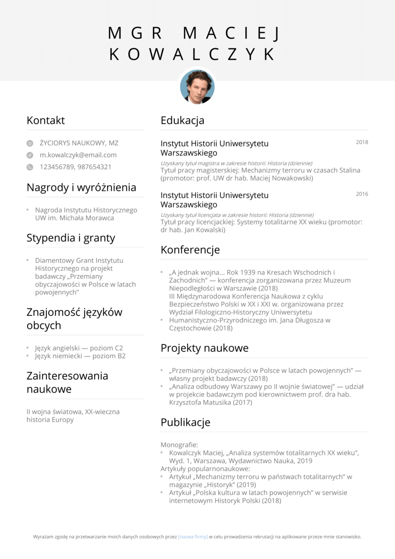 modèle de cv pdf