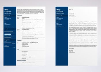 exemple de CV et lettre de motivation