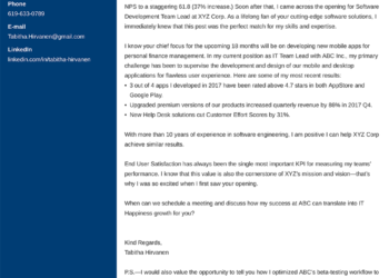 Cover Letter Examples