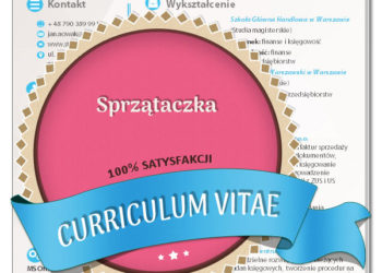 Wzór CV Sprzątaczka