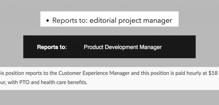 Adresser une lettre de motivation : Utilisez "rapports à" pour savoir à qui s'adresser.
