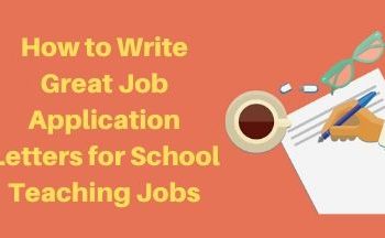 Comment rédiger de bonnes lettres de candidature pour les emplois d'enseignement scolaire