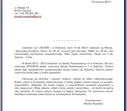 comment rédiger un curriculum vitae pour un modèle scolaire