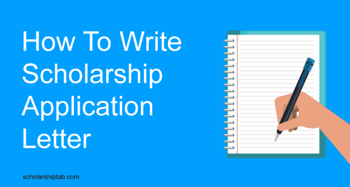 How to Write a Good Scholarship Application Letter (6 PDF Sample Examples)