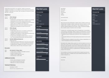 exemple de CV et lettre de motivation