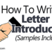 Comment rédiger une lettre d'introduction (échantillons inclus)