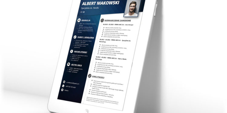 téléchargement de modèle de cv docx moderne