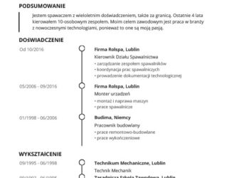Excellent CV