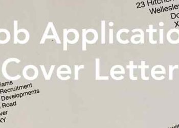 Lettre de motivation type pour une demande d'emploi