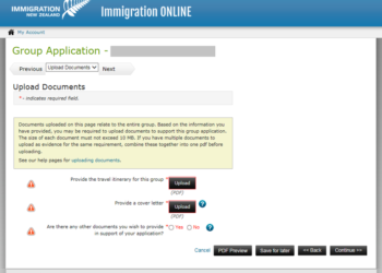 Exemple de lettre de motivation pour le visa néo-zélandais