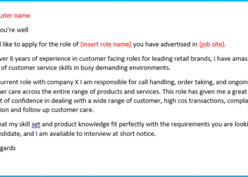 Exemple de lettre de motivation CV service client