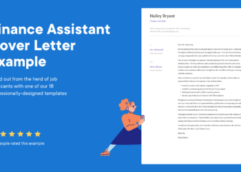 Exemples de lettre de motivation d'assistant financier et conseils d'experts [Free]