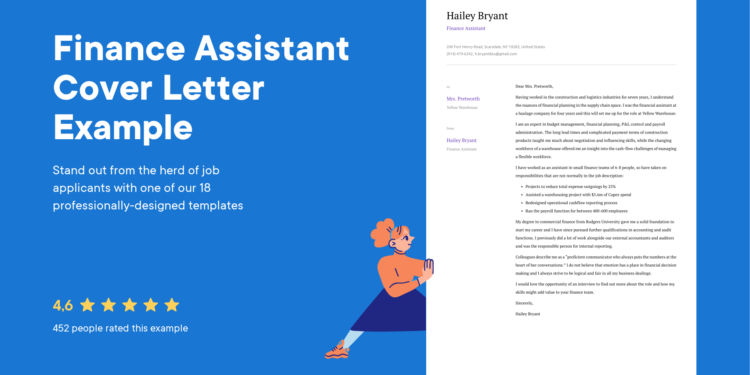 Exemples de lettre de motivation d'assistant financier et conseils d'experts [Free]