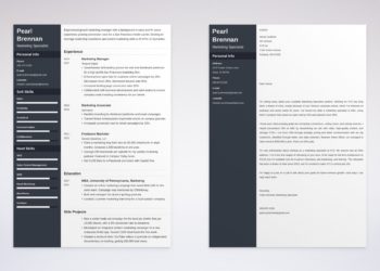 CV de déménagement et lettre de motivation