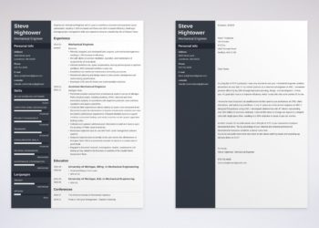 ensemble de curriculum vitae et lettre de motivation d'ingénieur en mécanique