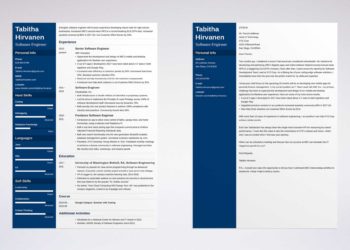 ensemble de curriculum vitae et lettre de motivation d'ingénieur logiciel