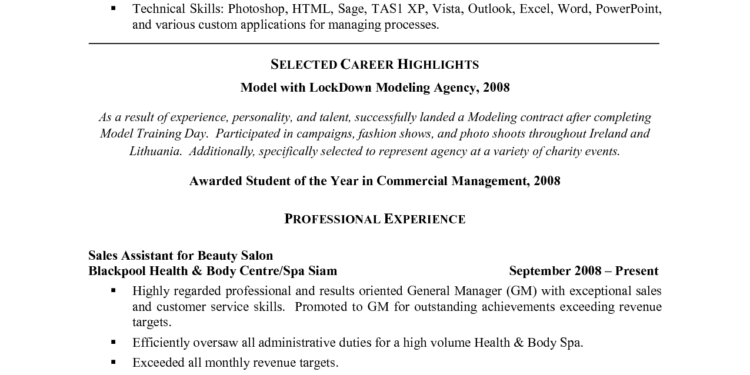 Exemples de lettres de motivation pour la réceptionniste de salon #1