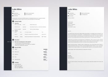 ensemble de curriculum vitae et lettre de motivation par intérim