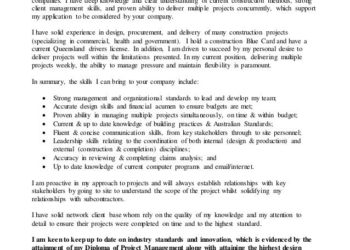 Format de la lettre de motivation pour les ONG