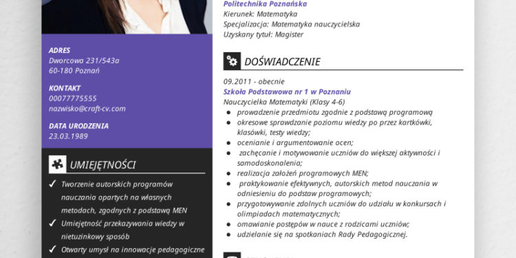 formation en CV