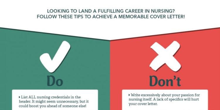Lettre de motivation d'infirmière - À faire et à ne pas faire
