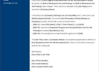 exemples de modèles de CV