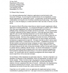 Lettres de motivation pour les demandes d'emploi du corps professoral – Services de carrière