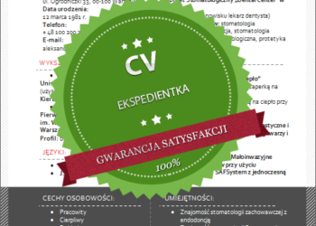 Modèle de CV pour une vendeuse - Appluj.pl