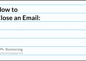 Comment fermer un e-mail