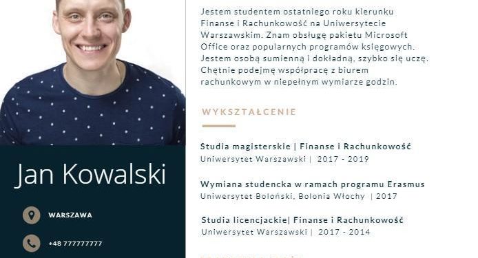 résumé professionnel sans expérience