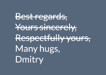 Fins d'e-mails puissantes