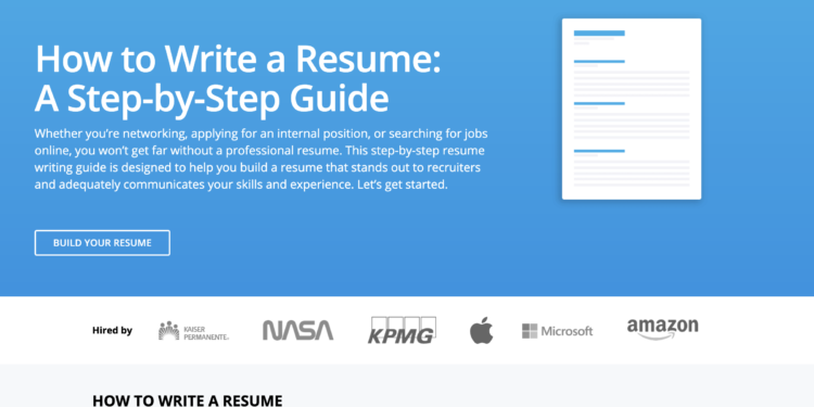 Free Resume and CV Optimization template Jobscan Logo