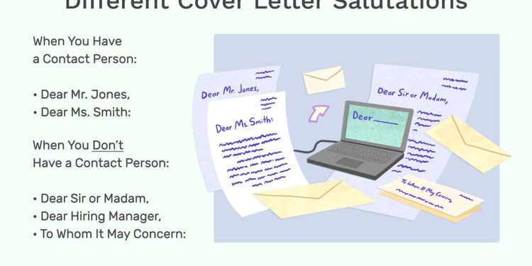 Comment choisir le bon message d'accueil pour votre lettre de motivation