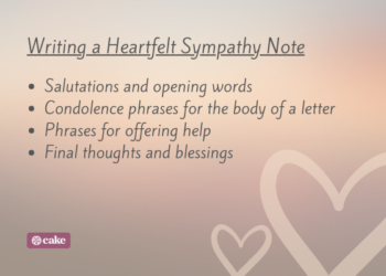Conseils pour rédiger une note de sympathie sincère