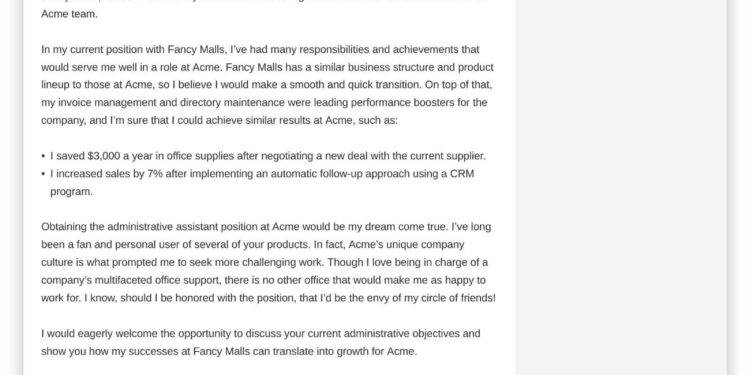 curriculum vitae et lettre de motivation d'assistant administratif