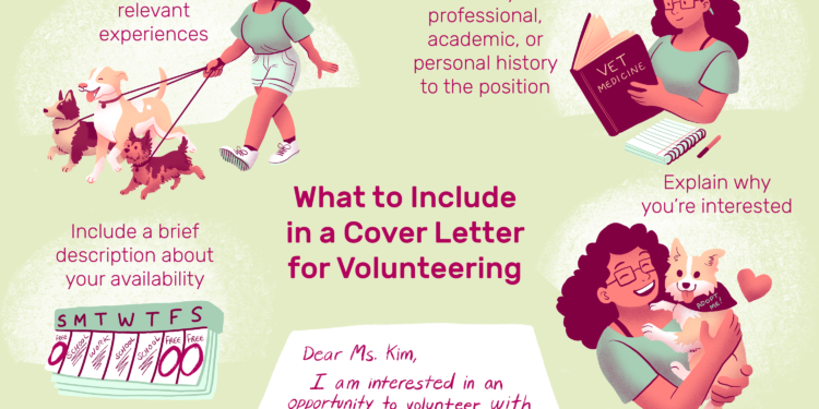 Exemple de lettre de motivation pour un poste de bénévole