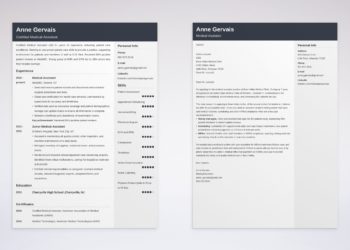 CV médical et lettre de motivation