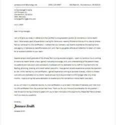 exemple de lettre de motivation cna