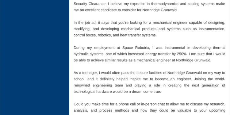 exemples de modèles de CV