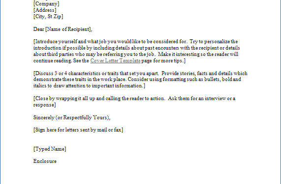 Modèle de lettre de motivation de curriculum vitae